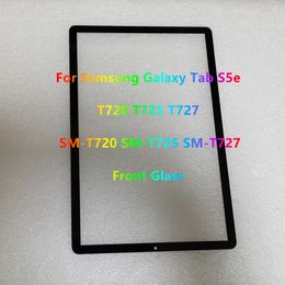 New 10.5'' For Samsung Galaxy Tab S5e T720 T725 T727 SM-T725 T727 T720 Touch Screen Front Glass Outer Panel + Laminated OCA Glue