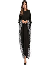 Vestido UAE Kaftan Abaya Dubai Indonesia Robe Arab Women Long Embroidery Muslim Hijab Dress Turkish Islamic Jurken Clothing7433548