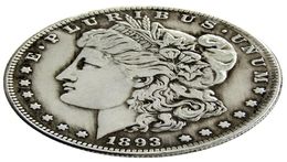 US 1893PCCOS Morgan Dollar Silver Plated Copy Coins metal craft dies manufacturing factory 1964178