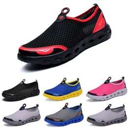 Womens Mans GAI Designer Casual Shoes Grey Black Rose red Blue Trainers Woman summer Sneakers Outdoor Trainers