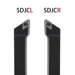SDJCR1212H07 SDJCR1616H07 SDJCR2020K07 External Turning Tool Holder DCMT07 Carbide Inserts Lathe Bar Cutting Tools Set