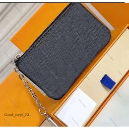 Lousis Vouton Bag Leather Wallet Designer Wallet Bag Fashion Women Men Key Ring Card Holder Coin Purses Mini Wallet Charm Brown Canvas Louiseviutionbag 736