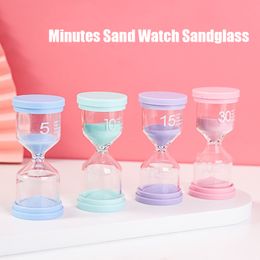 1/3/5/10/15/30 Minutes Hourglass Minutes Sand Watch Sandglass Timer Children Kids Gift Sand Timer Hour Glass Home Decoration