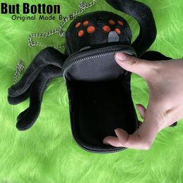 Women Man Lolita Halloween Cosplay Gift Tote Handbag Gothic Women Harajuku The demons Spider doll Punk fluffy Y2K Girlbag