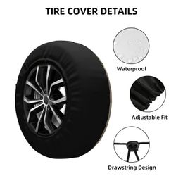 Samurai Japanese Word Spare Tyre Cover for Jeep Hummer SUV RV Camper Car Wheel Protectors Accessories Car