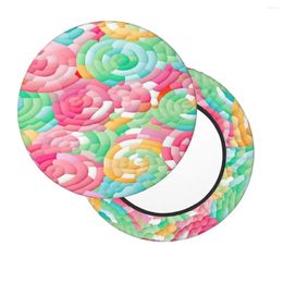 Pillow Kawaii Cute Colourful Candy Round Bar Chair Cover Home Decor Soft Fabric Suitable For Kitchen