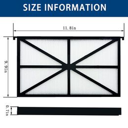 2 Pack RCX70101PAK2 Accessories Robotic Pool Cleaner Philtre Cartridges For Hayward Tigershark, Sharkvac, Aqua Vac