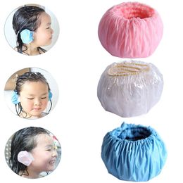 Bath Shower Shampoo Hair Coloring Baby Children Earflaps Ear Muffs Ear Protector Cover Caps Waterproof Earmuffs