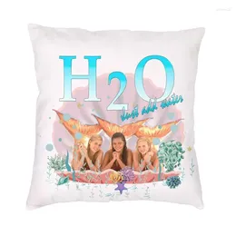 Pillow Cartoon Anime H2O Just Add Water Cover Double Side Print Throw Case For Car Cool Pillowcase Home Decorative