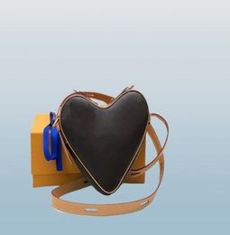 2021 berühmte Mode Love Ladies Crossbody Heartshaped Bag Brieftasche Handtasche Schultermünze