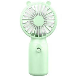 Travel Portable Fan Handheld Mini Fan AA-Battery Powered Super Mute Cooling Fan for Home Office- Travelling Cooler