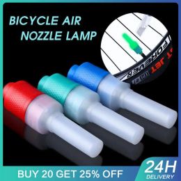 New Bike Bicycle Valve Lamp Hot Wheels MTB Road Bicycle Accessories Glow Stick Type Tyre Lamp Night Cycling Safety Warning Light