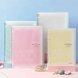 Notebooks Japan KOKUYO Pastel Cookies Series Looseleaf Notebook Smart Ring A5 B5 Replaceable Looseleaf Paper WSGRUYP51