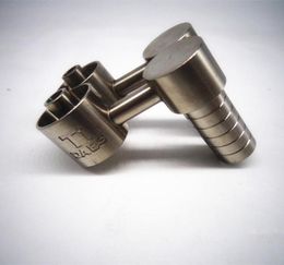 who Titanium Nail Domeless Side Arm 101418mm Female and Male Titanium Nails Joint for Glass Pipe Bongmm6550552