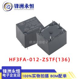 5Pcs New Relay HF3FA HF3FA-005-ZSTF(136) HF3FA-012-ZSTF(136) HF3FA-024-ZSTF(136) 5Pin HF3FA- T73 5V12V 24V power relay