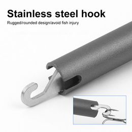 1pcs Fishing Hook Remover Tool Fishing Lure Remover Aluminum Tube Hook Detacher Portable Fish Hook Out Extractor 3 Colors