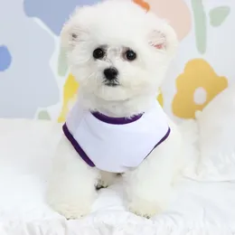 Dog Apparel Clothes Pet Vest Spring Summer Sleeveless T-shirt For Small Dogs Yorkshire Bichon Puppy Cat Clothing Cooling Pets Product