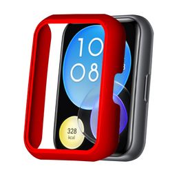 Hollow PC Hard Protective Case For Huawei Watch Fit 2 Protector Cover For Huawe Fit2 Smart Frame Shell Bumper Shockproof frame