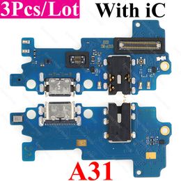 3Pcs USB Charging Port Board Flex for Samsung Galaxy A7 A20E A21 M13 A22 A30 A31 A32 A40 A41 A50 Dock Connector Flex Cable Parts