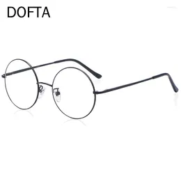 Sunglasses Frames DOFTA Prescription Eyeglasses Frame Women Round Myopia Optical Glasses Men Alloy 5913