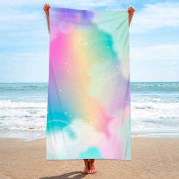 2023 Summer Boho Beach Towel Florid Women Microfiber Quick Dry Bath Towels Beach Cover Sand Free Portable Girl Pink Travel Towel
