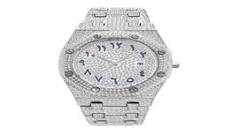 Iced Out Bling Diamond Watch with Zircon Custom Gold Sier Luxury Jewelry for Men Women Waterproof Quartz Watch5318469