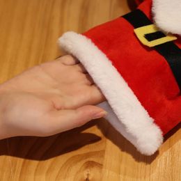 1Pc Christmas Hand Puppet Santa Claus Plush Stuffed Toy Cute Funny Elk Snowman Party Holiday Festival Birthday Gift for Kids