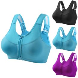 Women's Sports Bra Big Chest Small Running Shockproof Female Workout Clothes Sports Top Yoga Bras for Women High Neck Back Bras