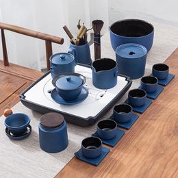 Teaware Sets Luxury Tea Cup Ceramic Modern Chinese Office Teapot Handmade Infuser Set Ceremony Juego De Te 60