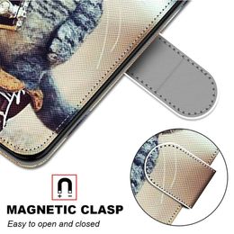 Boys Girls Phone Bags Housing For Huawei Y5 Y6 Y7 2018 P Smart Plus 2019 P30 P20 Pro Mate 10 20 Lite Wallet Cover D08F