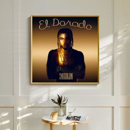 24kGoldn El Dorado Music Album Cover Poster HD Printable Canvas Art Print Home Decor Wall Painting ( No Frame )
