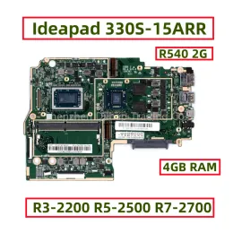 Motherboard For Lenovo Ideapad 330S15ARR Laptop Motherboard With R32200 R52500 R72700 CPU 4GB RAM R540 2G GPU DDR4 Fully Tested