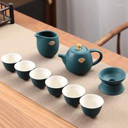 Teaware Sets Modern Travel Tea Set Traditional Chinese Mate Matcha Ceremony Mug Teapot Infuser Jogo De Xicaras Cup