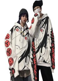 E-BAIHUI Anime Hoodies Streetwear Couple Winter Coat Fashion Loose Cartoon Sasuke Japan Hoodie Sweatshirt Unisex Hoodie Men Womens3533414