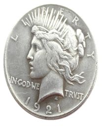 US 1921 Peace Dollar craft Silver Plated Copy Coins metal dies manufacturing factory 4616486