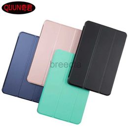 Tablet PC Cases Bags QIJUN Cover For iPad Air (2013) air1 9.7 A1474 A1475 9.7 inch Tablet Case PU Leather Smart Sleep Tri-fold Bracket Cover 240411