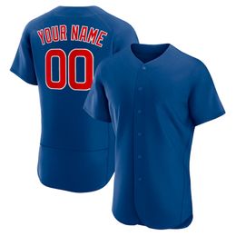 Customised Chicago Baseball Jerseys American Game Baseball Jersey Personalised Your Name Any Number All Stitched Us Size S-6XL