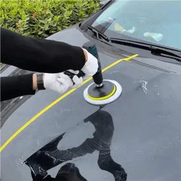 5PCS Car Polishing Kit Soft Wool Sponge Pad for Auto Beauty Waxing Polishing Disc Detailing Cleaning Paint Care 7/6/5/4/3inch