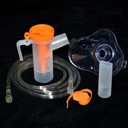 Medical Inhaler Set Household Compressor Nebulizer Cup Mouthpieces Adult Child Mask Accessories