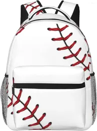 Backpack School Sport Baseball For Boy Men Student Bookbag Durable Casual Daypack Teens College Lightweight Hiking Travel Bag