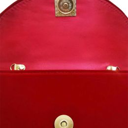 Suede Clutch Bag With Pearl Vintage Red Box Shape Top Handle Small Brand Luxury Woman Bag For Wedding Party Designer Handbag