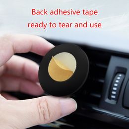 High Accuracy 50mm Dial Type Temperature Gauge Mini Car / Refrigerator Thermometer Self-adhesive Indicator Temp Monitor-