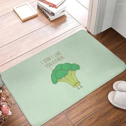 Bath Mats 1Pcs Summer Fruit Floor Mat Washable Non-Slip Living Room Sofa Chairs Area Kitchen Doormat Rug Pvc