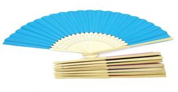 Party Favour 1020304050PCS Personalised Folding Paper DIY Fan Vintage Fans Wedding Favours Baby Shower Gift Decoration7269259