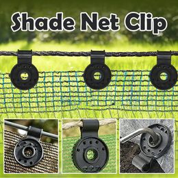 20/40PCS Shade Cloth Plastic Clips Sun Shade Net Clip Garden Tools Greenhouse Shade Cloth Fix Clamp Grommet Installation