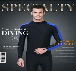 Men's Connected Swimwear Conservative Long Sleeve Breastpad Surfing Diving Suit Sunsn Jellyfish Clothes Snorkelling Swimming Surfing 10089138395