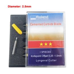 10pcs 15pcs Roland GCC Jaguar EXPERT 2 LX 132S Cutting Plotter Carbide Tungsten Blade Vinyl Film Cutter Knife 2.5mm Dia 30/45/60