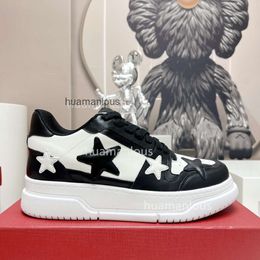 Small New Valenstino Sneakers Couple Shoes Height Trainer Color 2023m High Designer Sole End Versatile Sports Casual with White Thick Same Style Stars T1BB