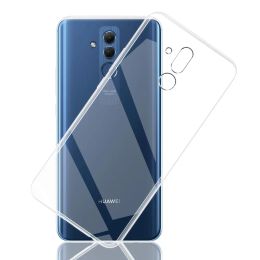 For Huawei Mate 20 Lite Case Clear Silicone Soft TPU Phone Cover For Huawei Mate 20 Pro Funda For Mate 20 Transparent Coque