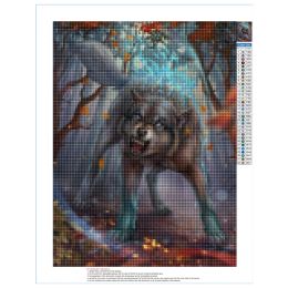 DIY 5D Diamond Painting Animal Wolf Embroidery Mosaic Cross Stitch Kits Full Drill Diamond Rhinestones Picture Home Decor